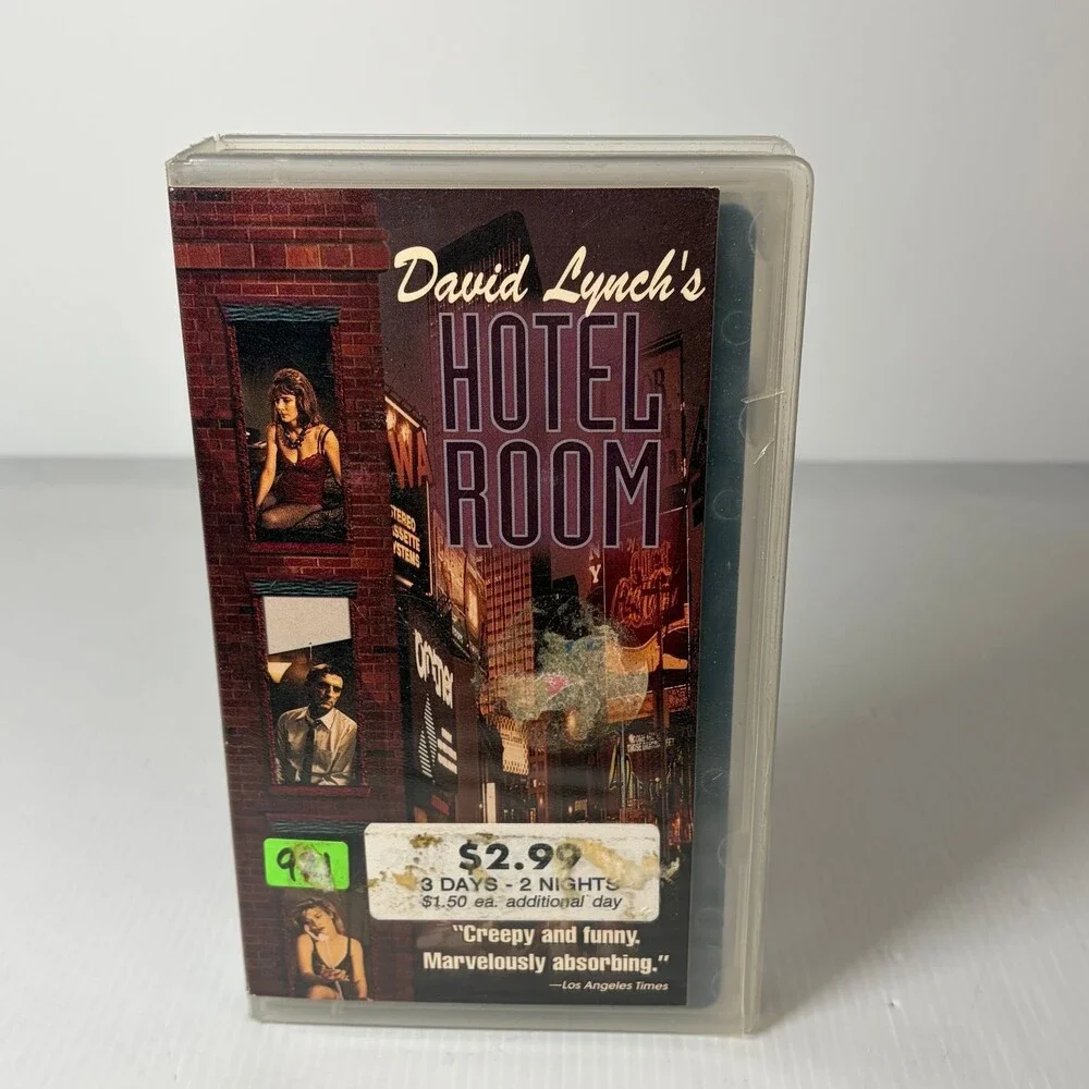 Hotel Room VHS 1993 David Lynch Drama Anthology Worldvision Home Video - Picture 5 of 5